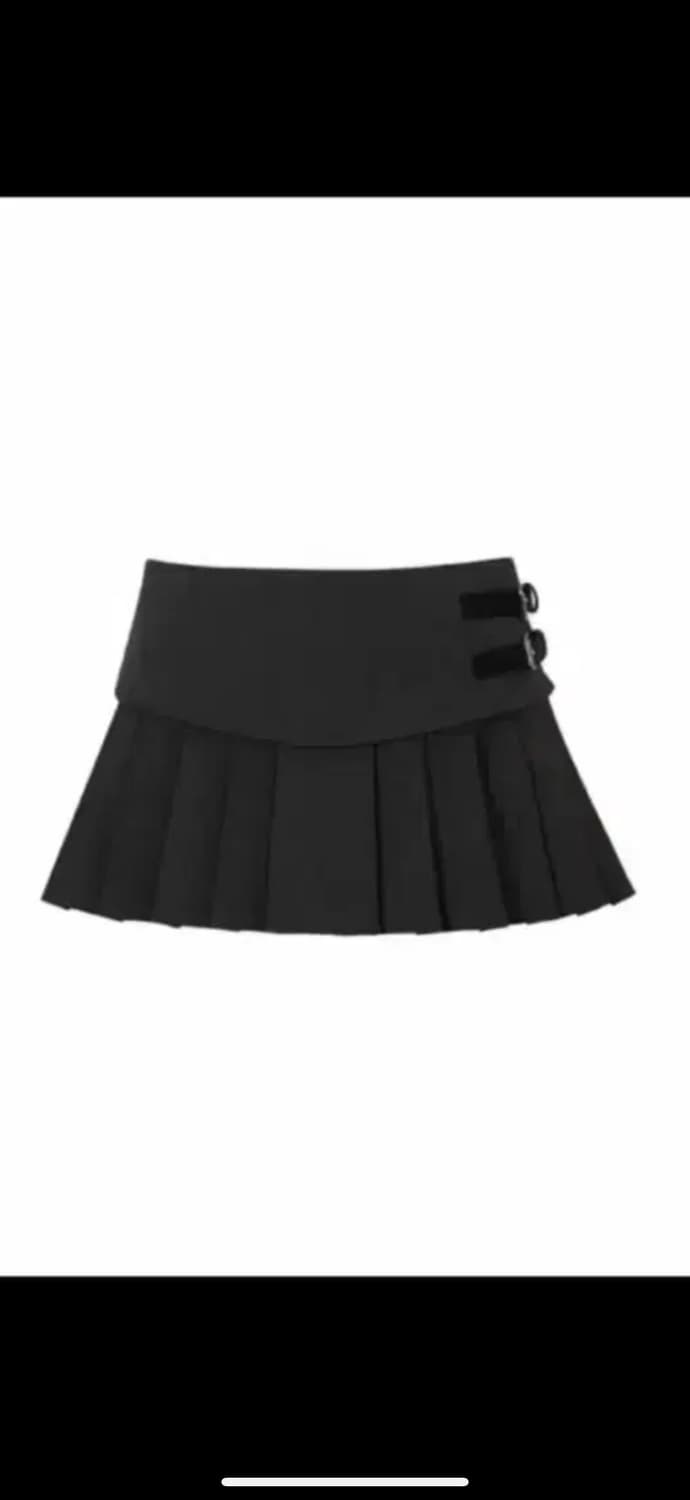 페인오어플레져 샬롯 스커트 차콜 구해용 상품이미지1