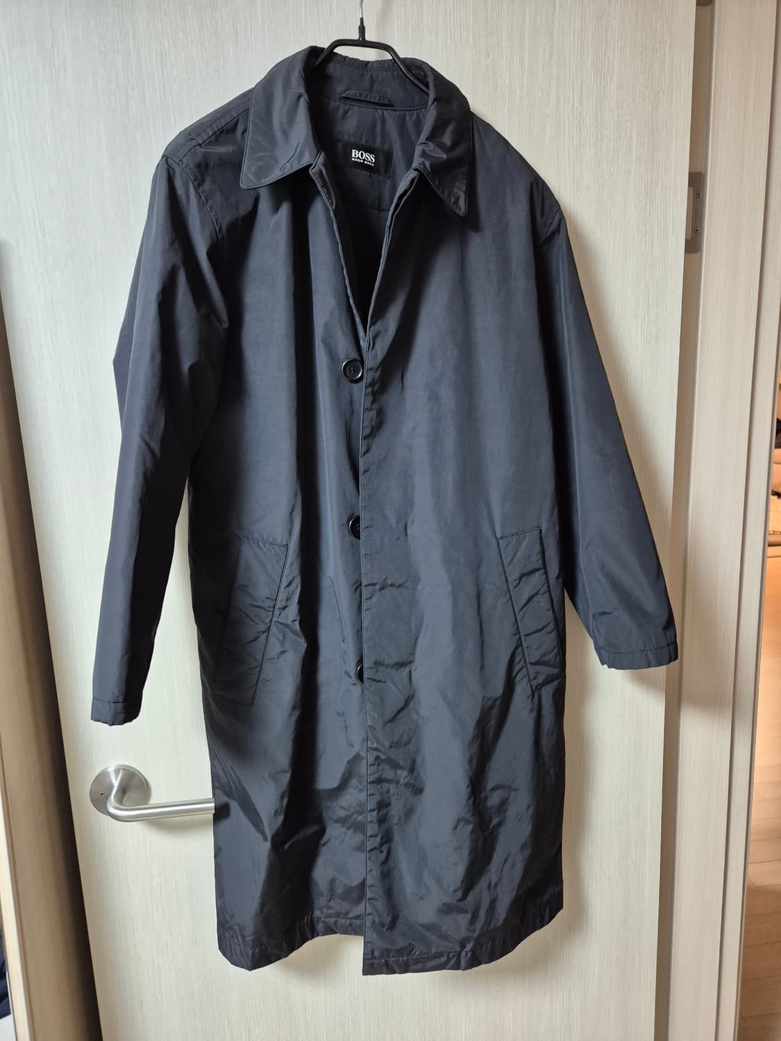 (정품) 휴고보스  BOSS  롱 코트 싱글 코트  46 상품이미지1