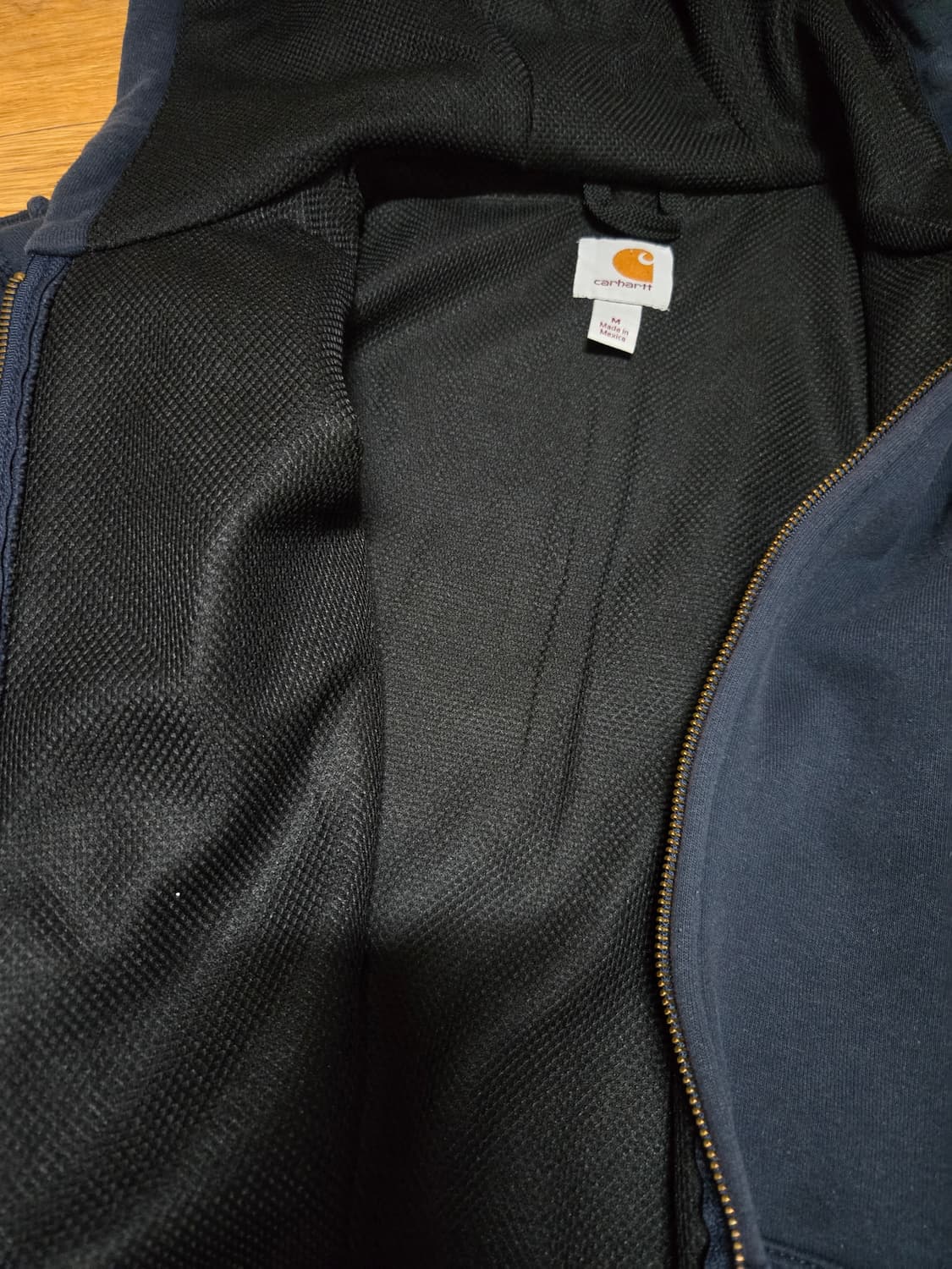 칼하트 네이비 후드집업 상품이미지5