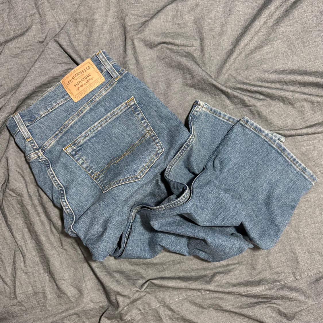 Signature by Levis Straight Fit Jeans 상품이미지1