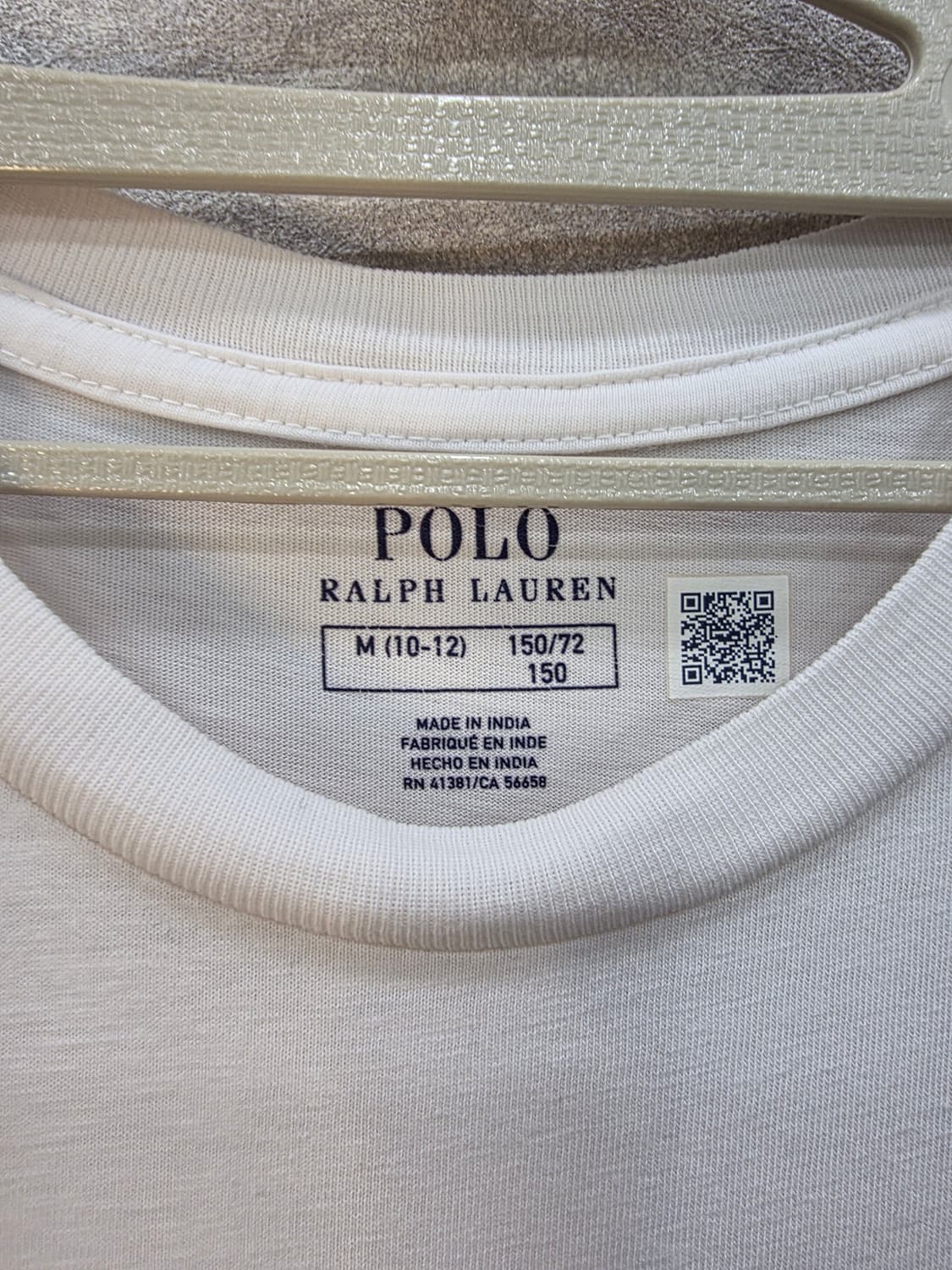 폴로 랄프로렌 긴팔 티셔츠 M (10-12) / 150/ 여성 xs~s 상품이미지3