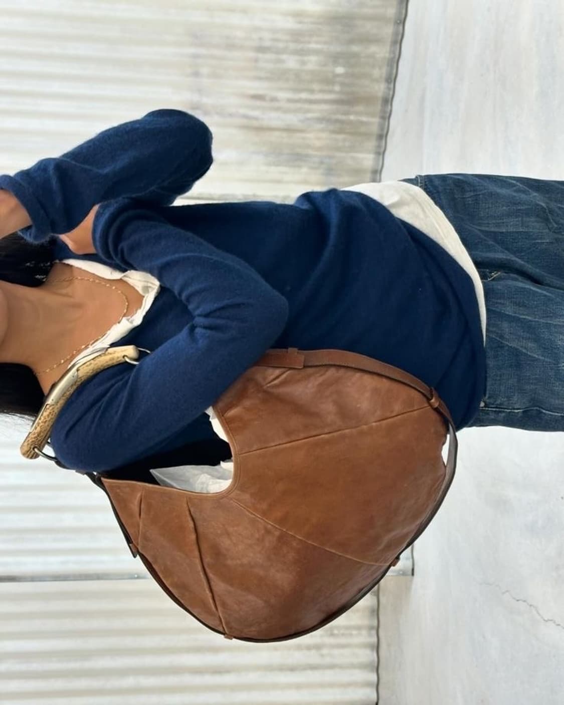 생로랑 SS02 몸바사 혼 백 상품이미지2