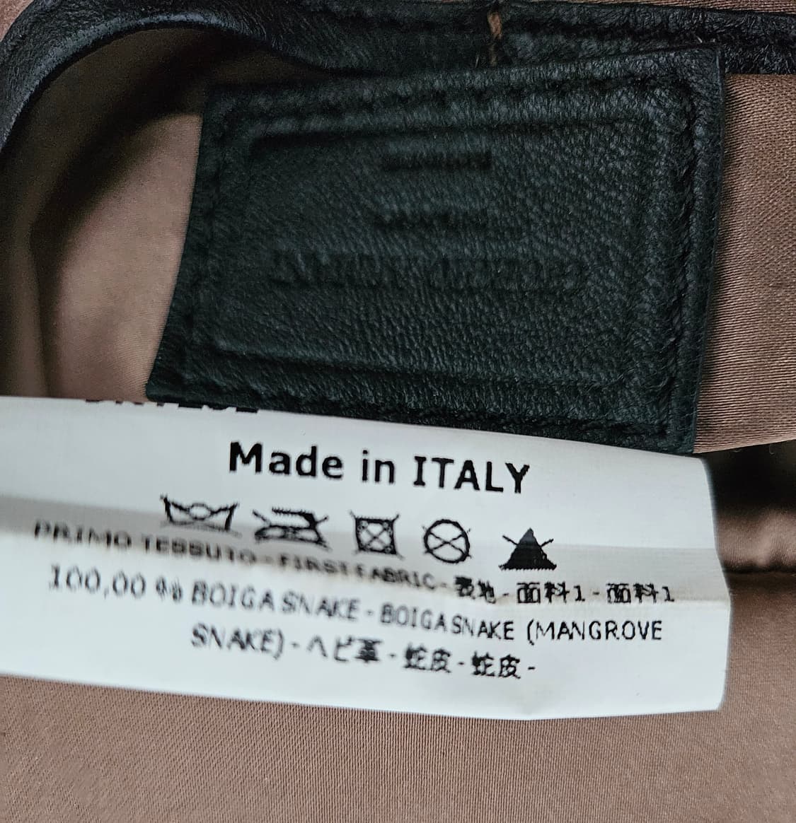 조르지오 아르마니 뱀피 호보백 가방 GIORGIO ARMANI 상품이미지9