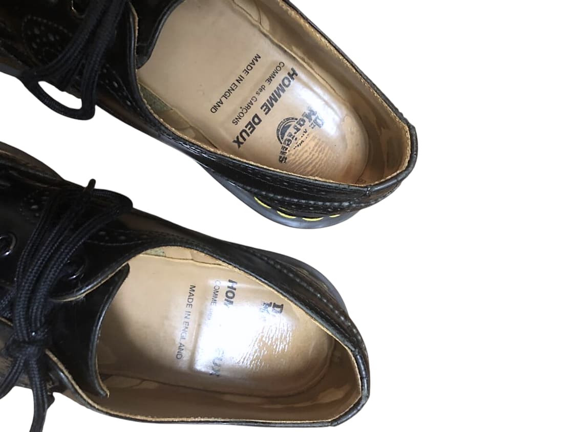 꼼데가르송 옴므 x 닥터 마틴 윙팁 슈즈 상품이미지3