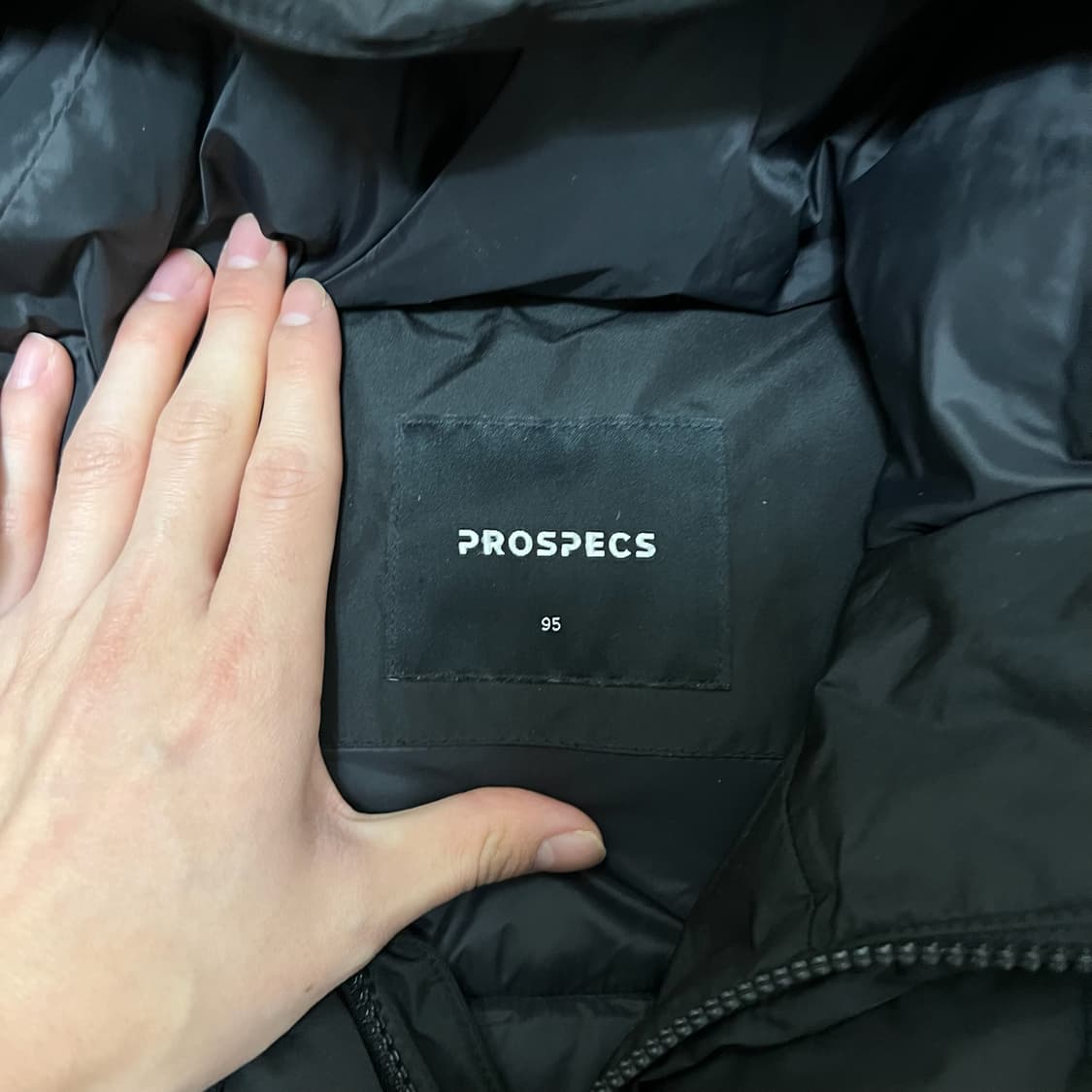 프로스펙스 남성 다운 후드 롱패딩 M/95  상품이미지5