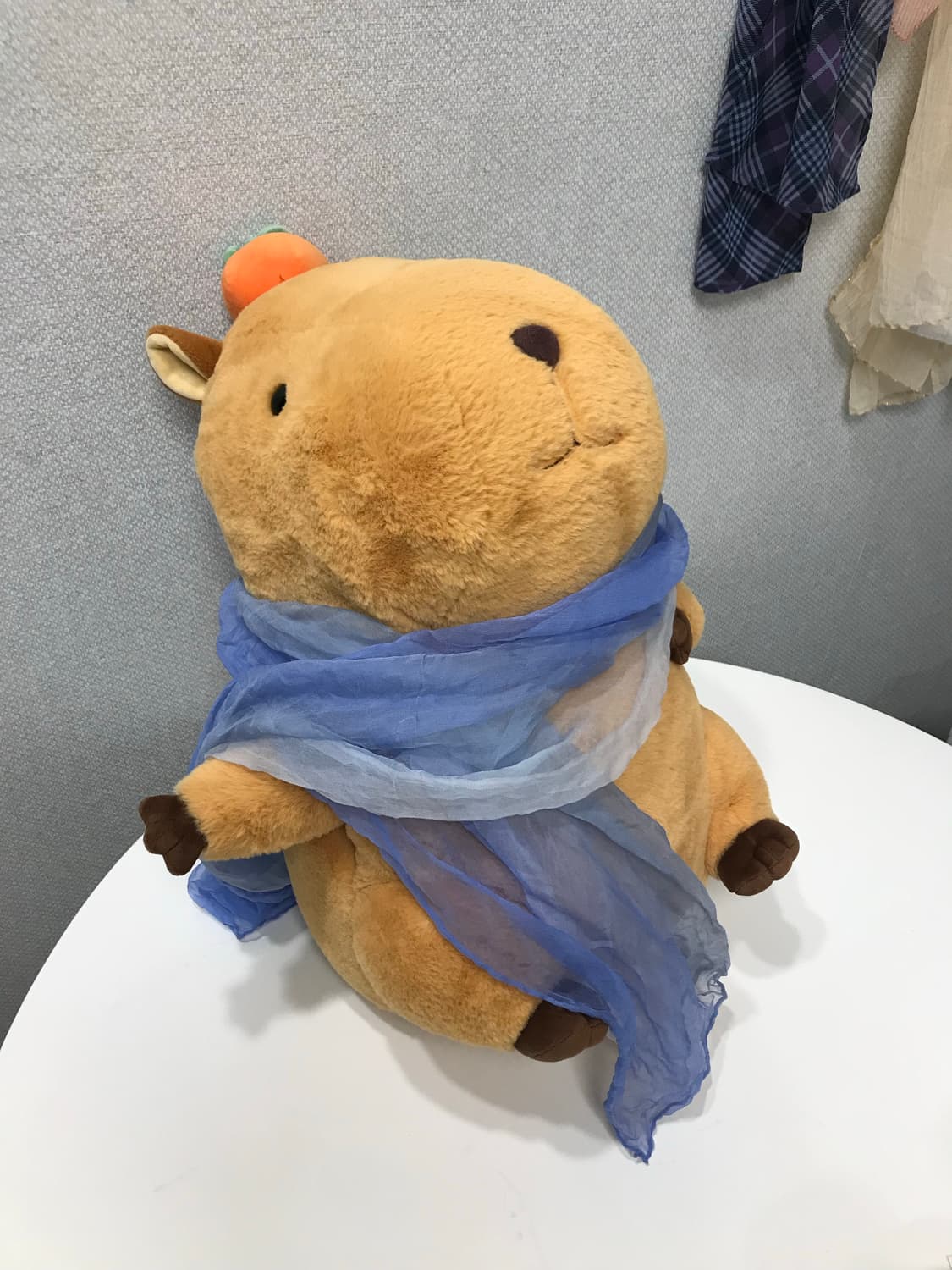 그라데이션 블루 스카프  상품이미지2