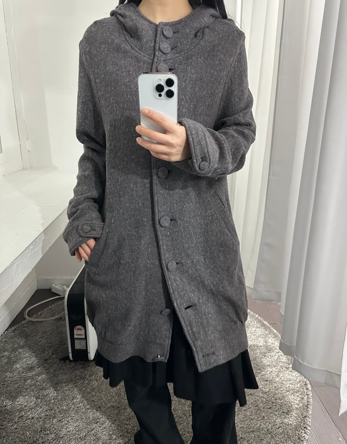 mori hood long coat 상품이미지3