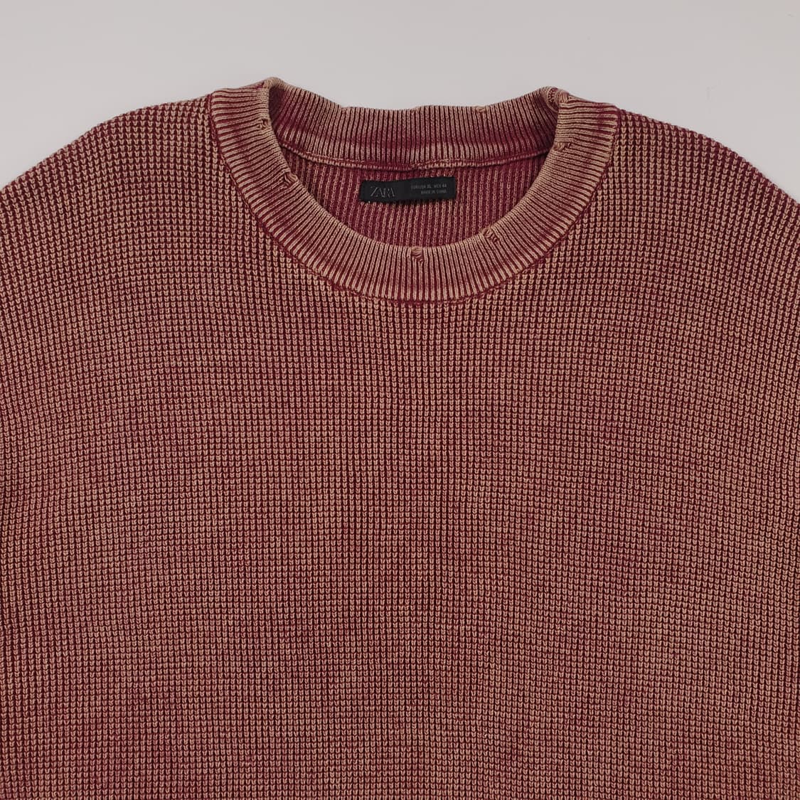 ZARA 와플 니트 스웨터 상품이미지6