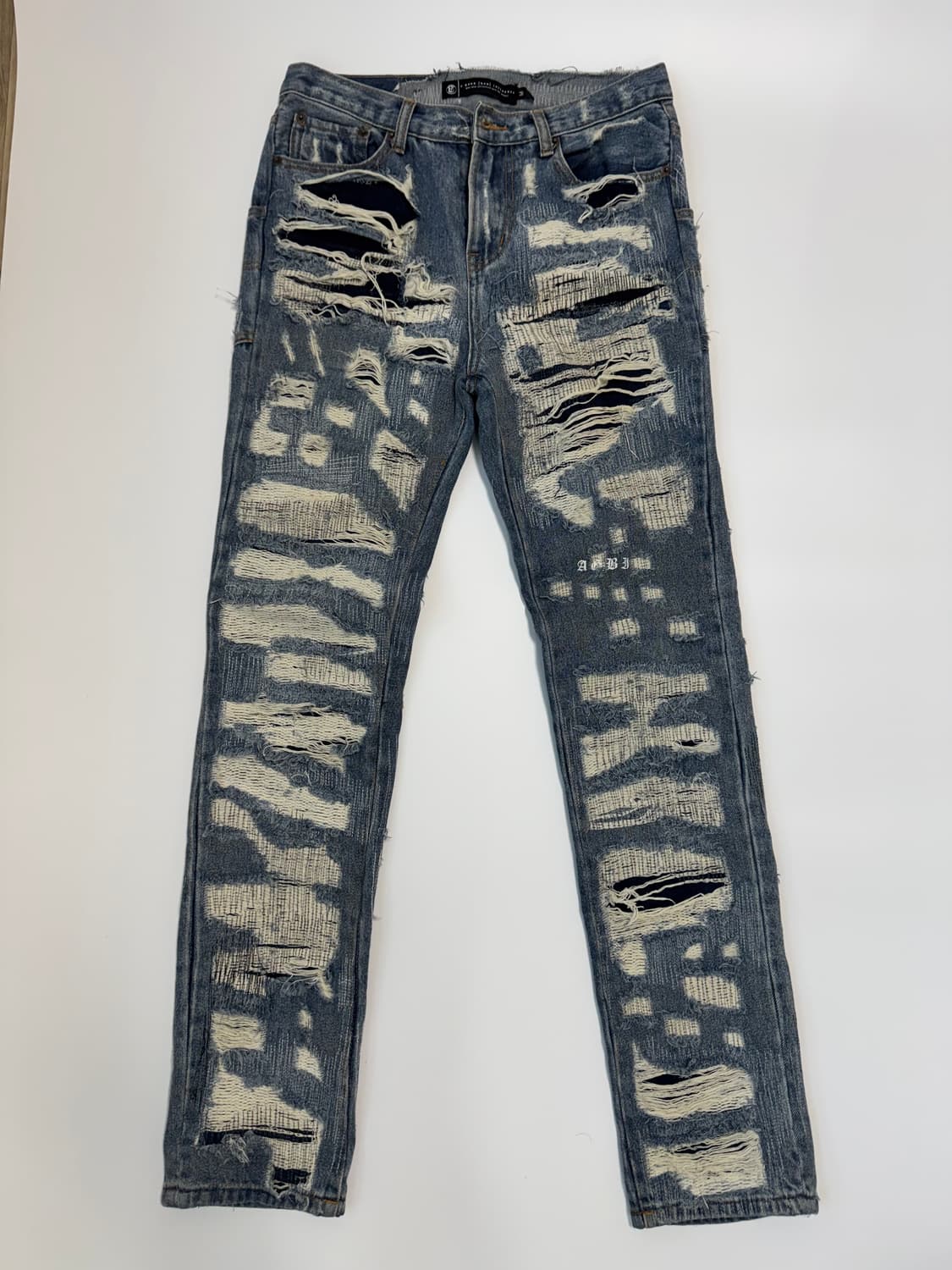 A Good Bad Influence 리페어 데님팬츠 상품이미지2