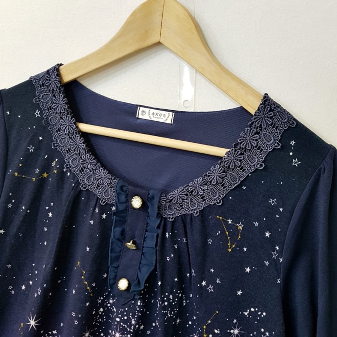 axes femme 원피스 네이비 상품이미지4