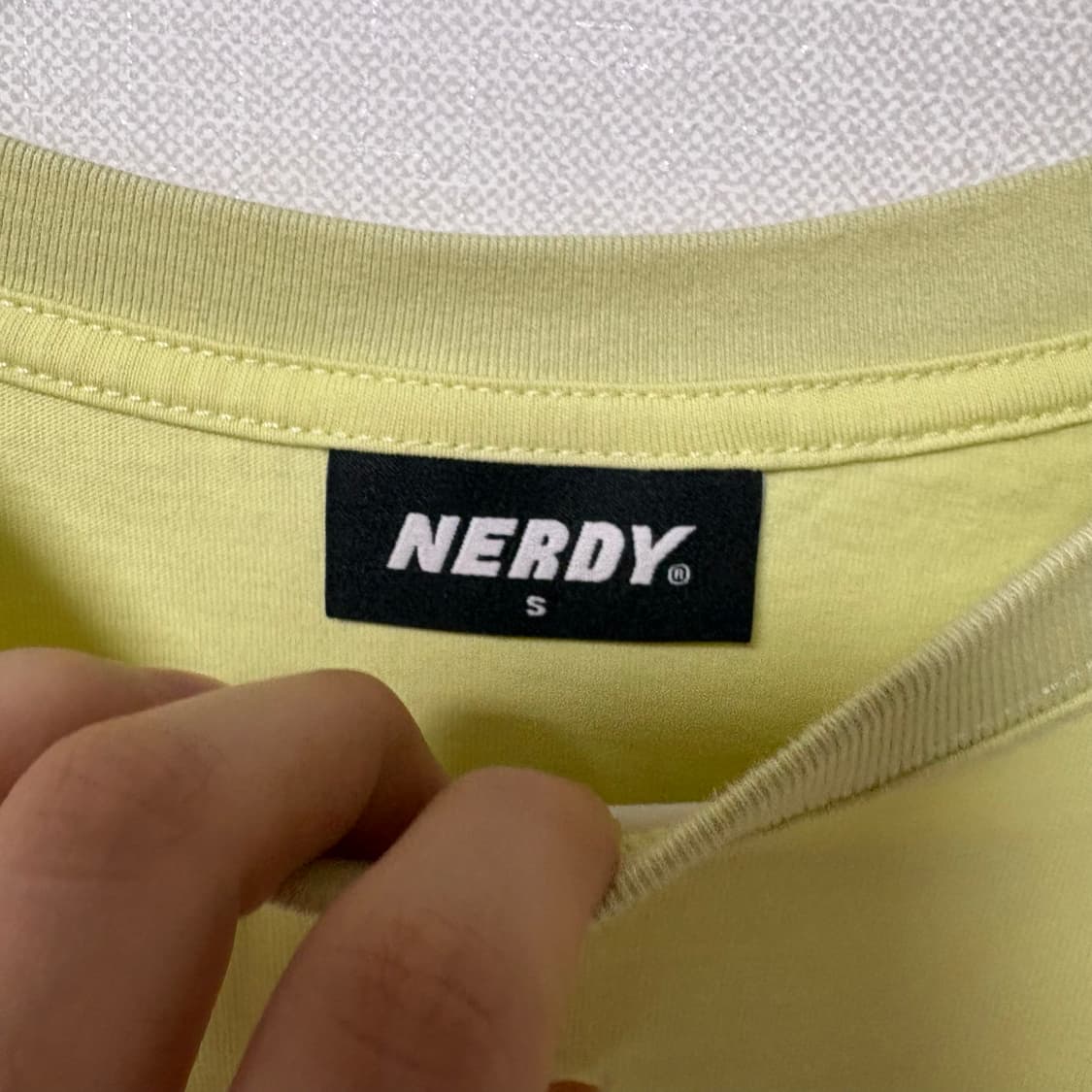 널디 레몬 버니 티셔츠 S 🍋레몬코어🍋 상품이미지4