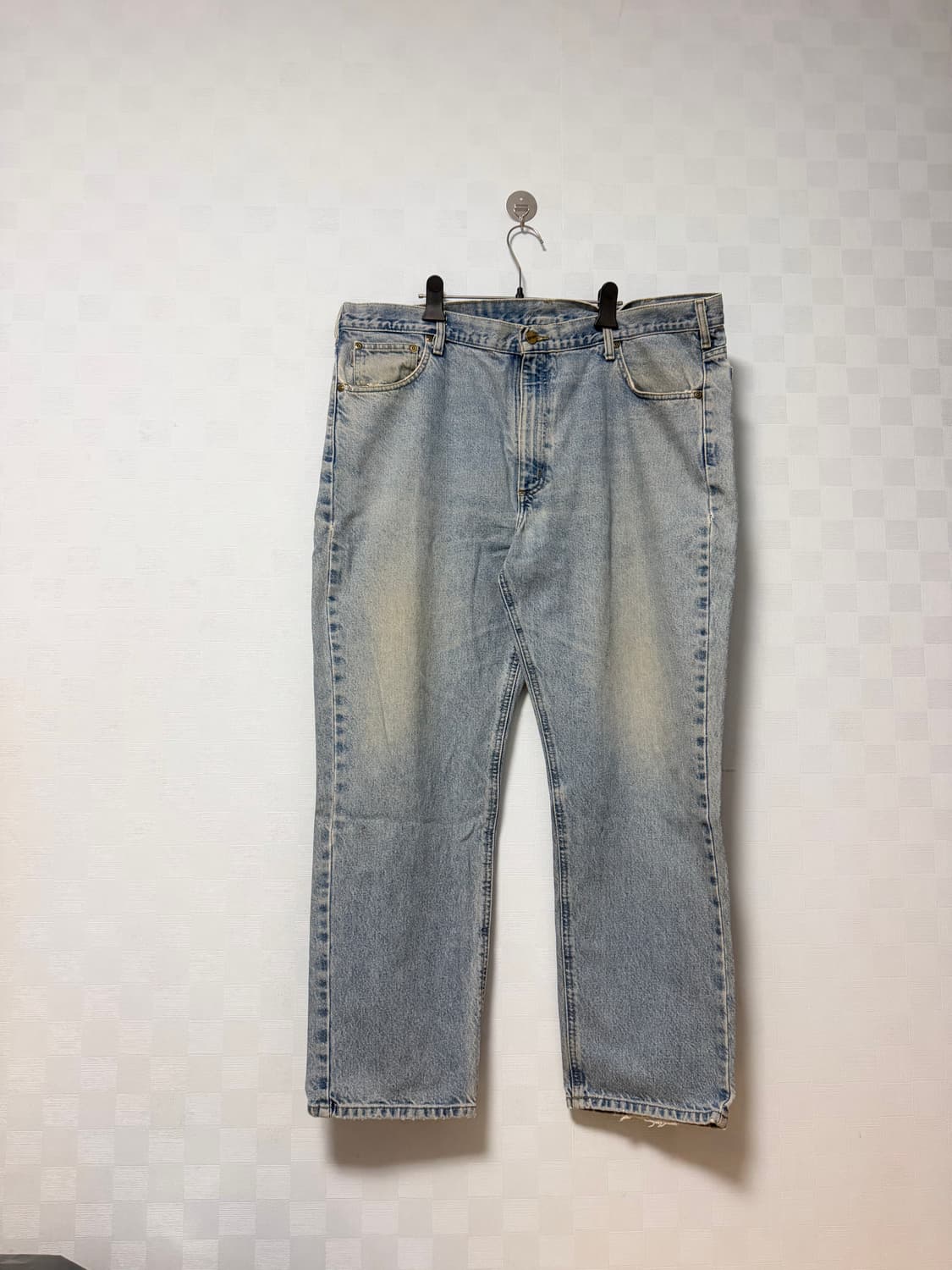 빅사이즈 칼하트 데님팬츠 42x30 상품이미지2