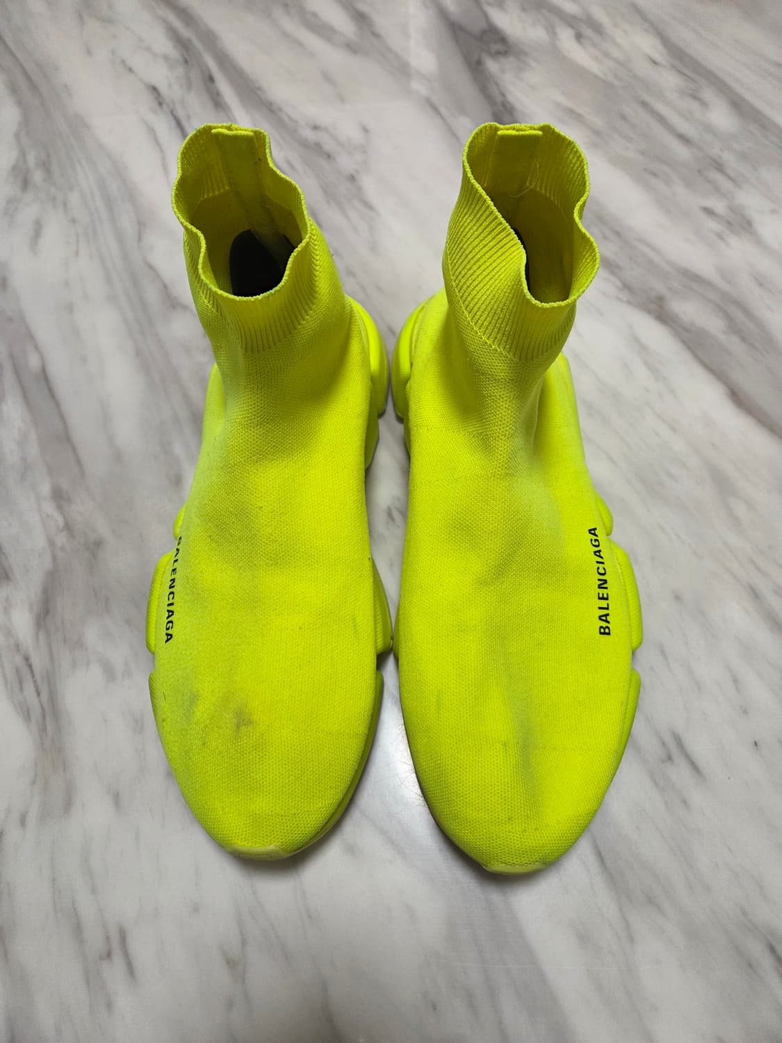 발렌시아가 스피드 2.0 네온 스니커즈 상품이미지2