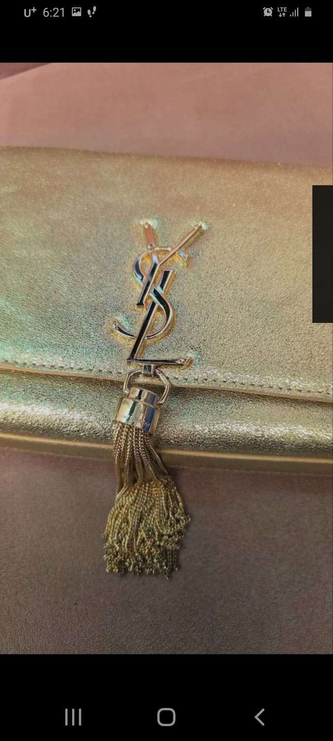 생로랑 케이트 태슬 스몰 체인백  금장 레더 상품이미지6