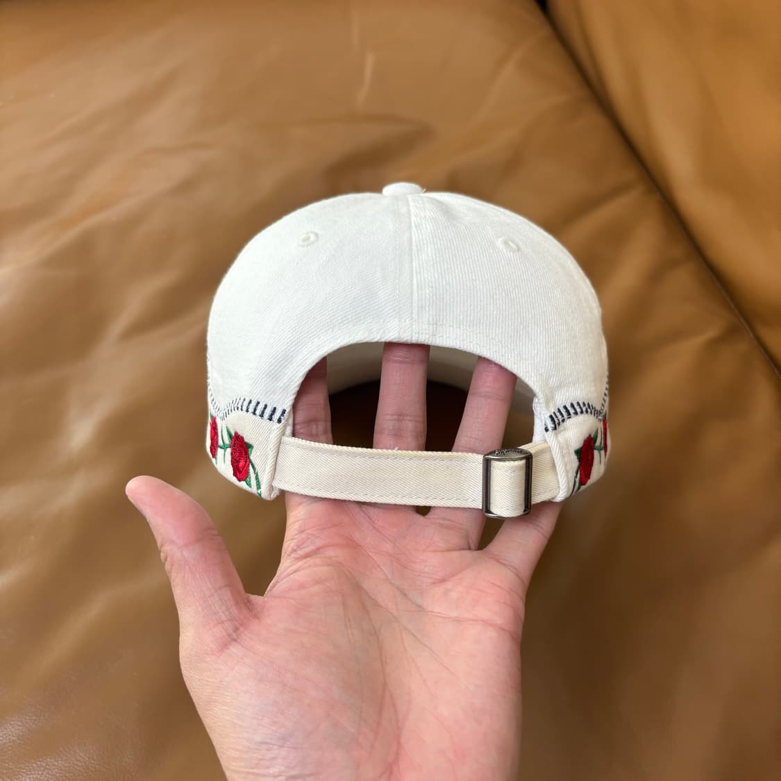 Supreme 슈프림 로즈 화이트 6패널 볼캡 모자 Roses White 상품이미지7