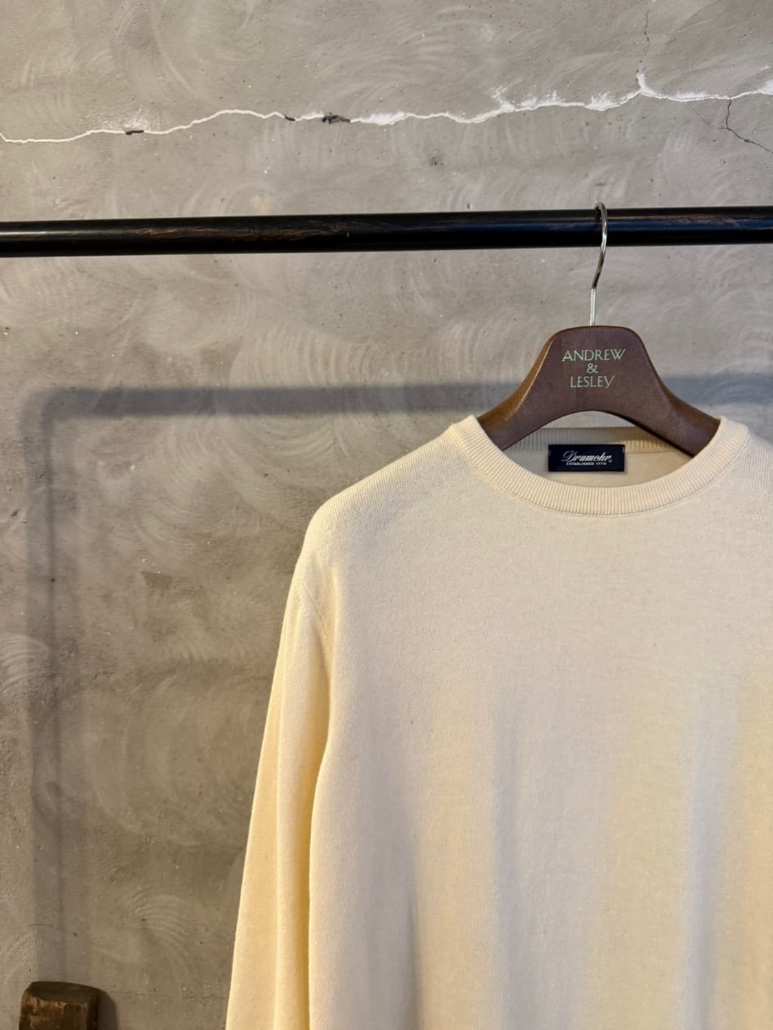 드루모어 버진울 니트 105 상품이미지2