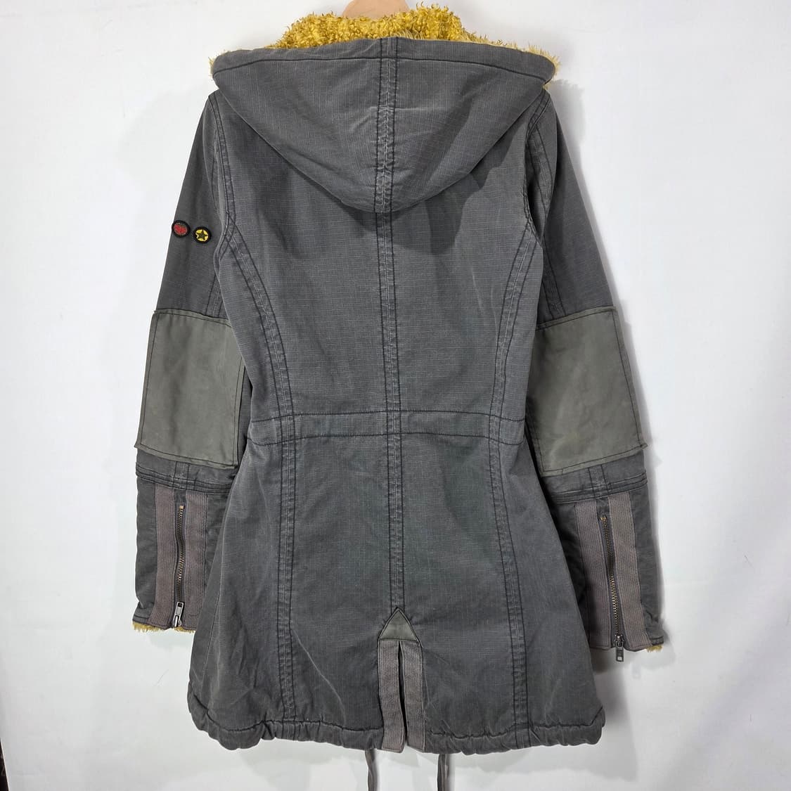 [Miss Sixty] 미스식스티 피그먼트 그런지 퍼 개파카 상품이미지2