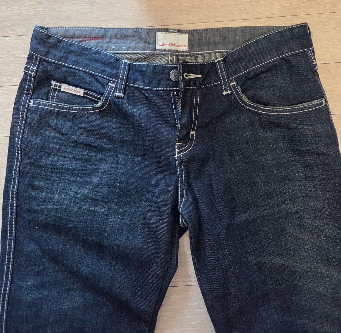 캘빈클라인 여성 워싱진 데님 청바지 허리 30사이즈 상품이미지1
