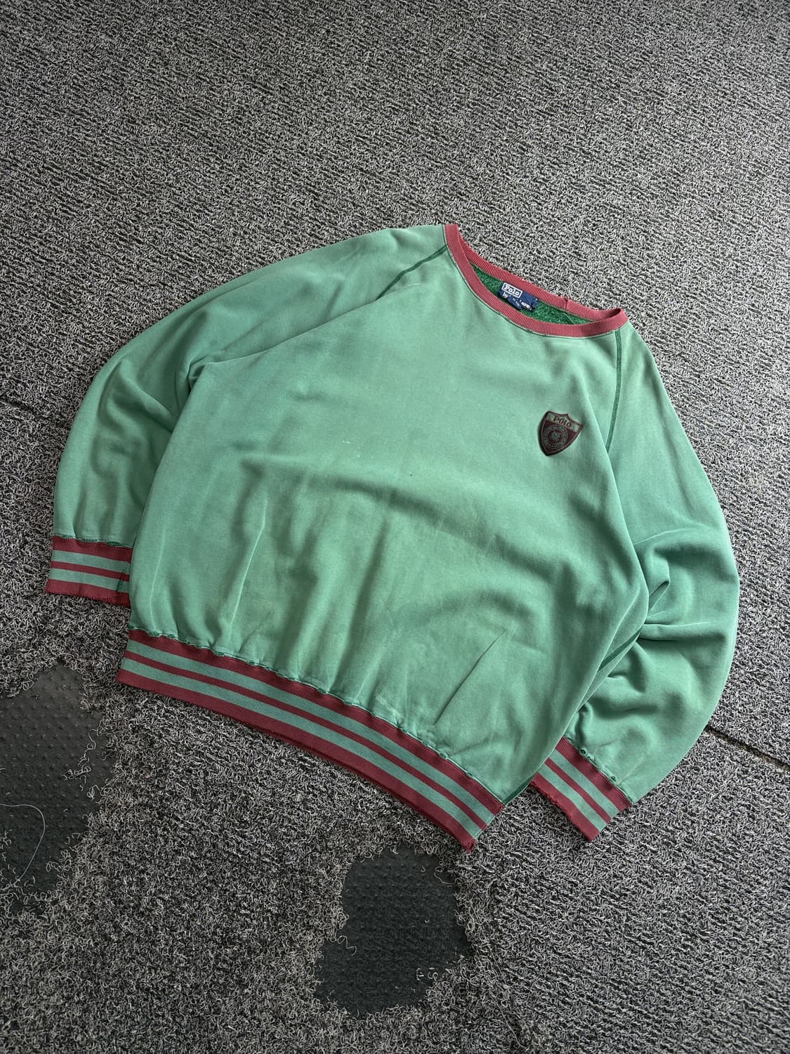 90s 폴로 랄프로렌 크레센트로고 아카이브 크루넥 4236 상품이미지1