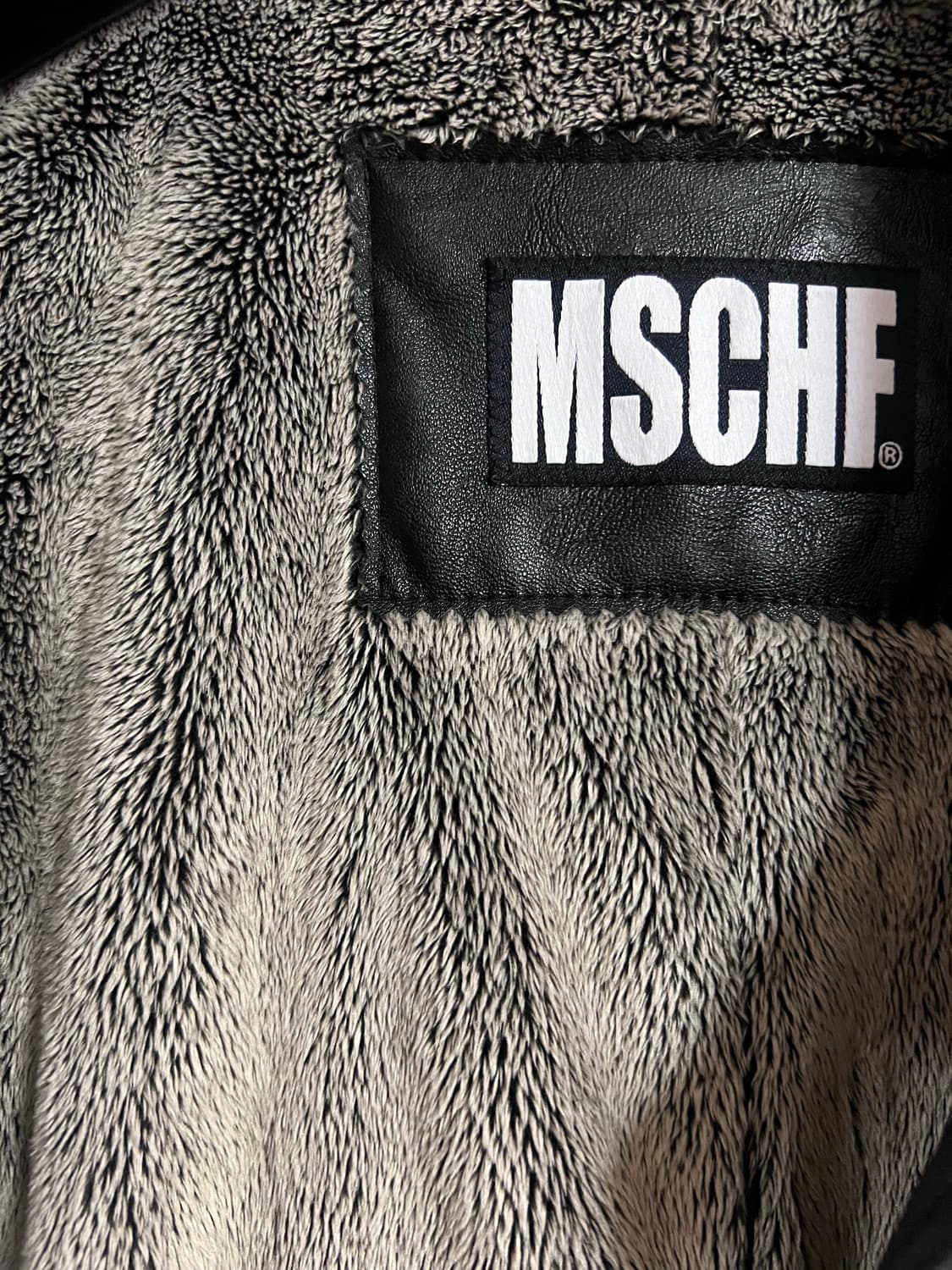 미스치프 레더 코트 M 상품이미지2