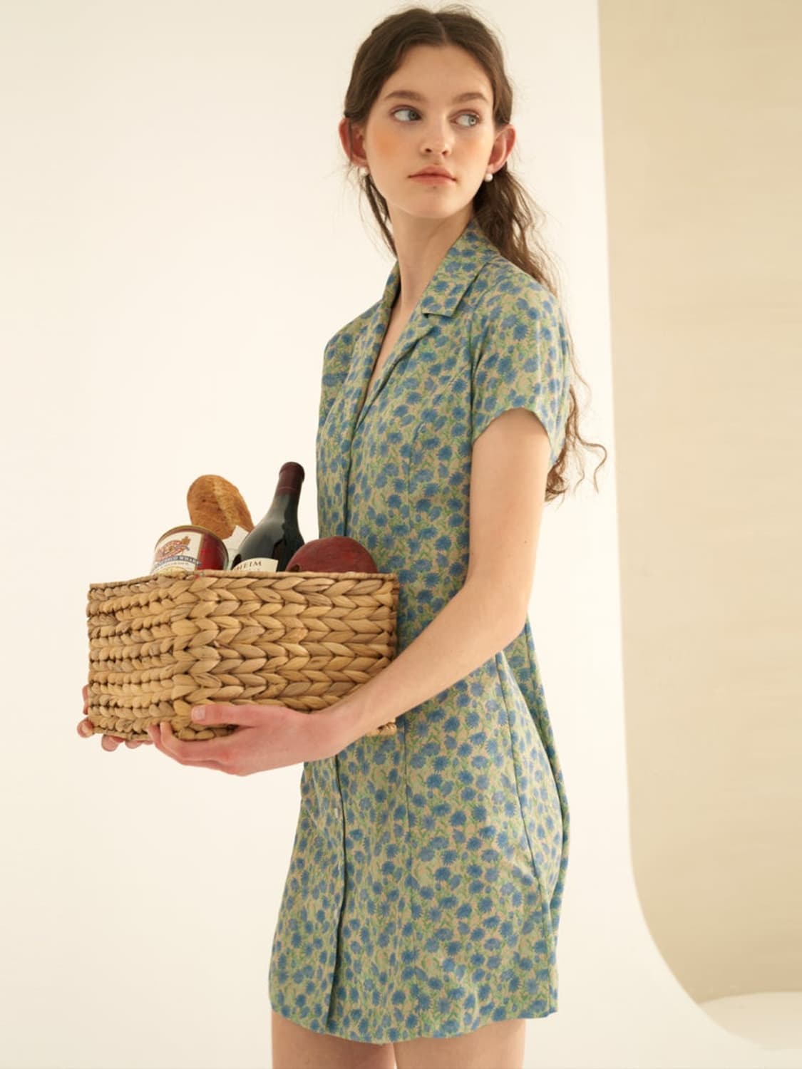 시티브리즈 브리즈 빈티지 플라워 원피스 [M] 상품이미지4