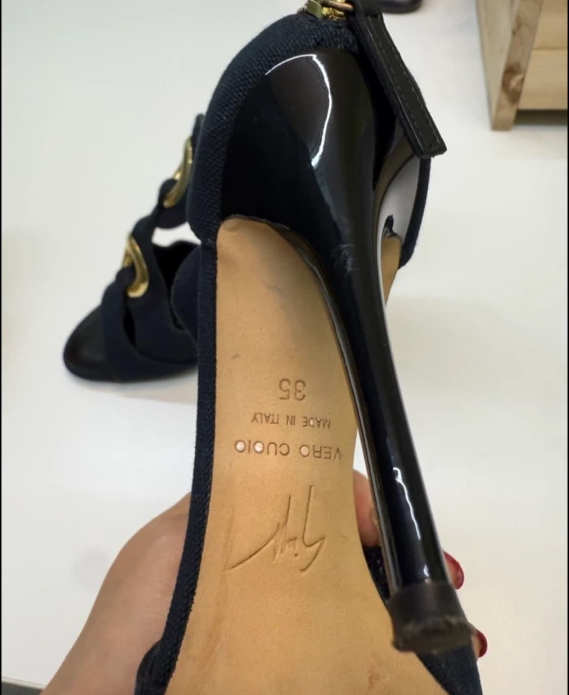 Giuseppe zanotti 쥬세페 자노티 블랙 힐 35 상품이미지2