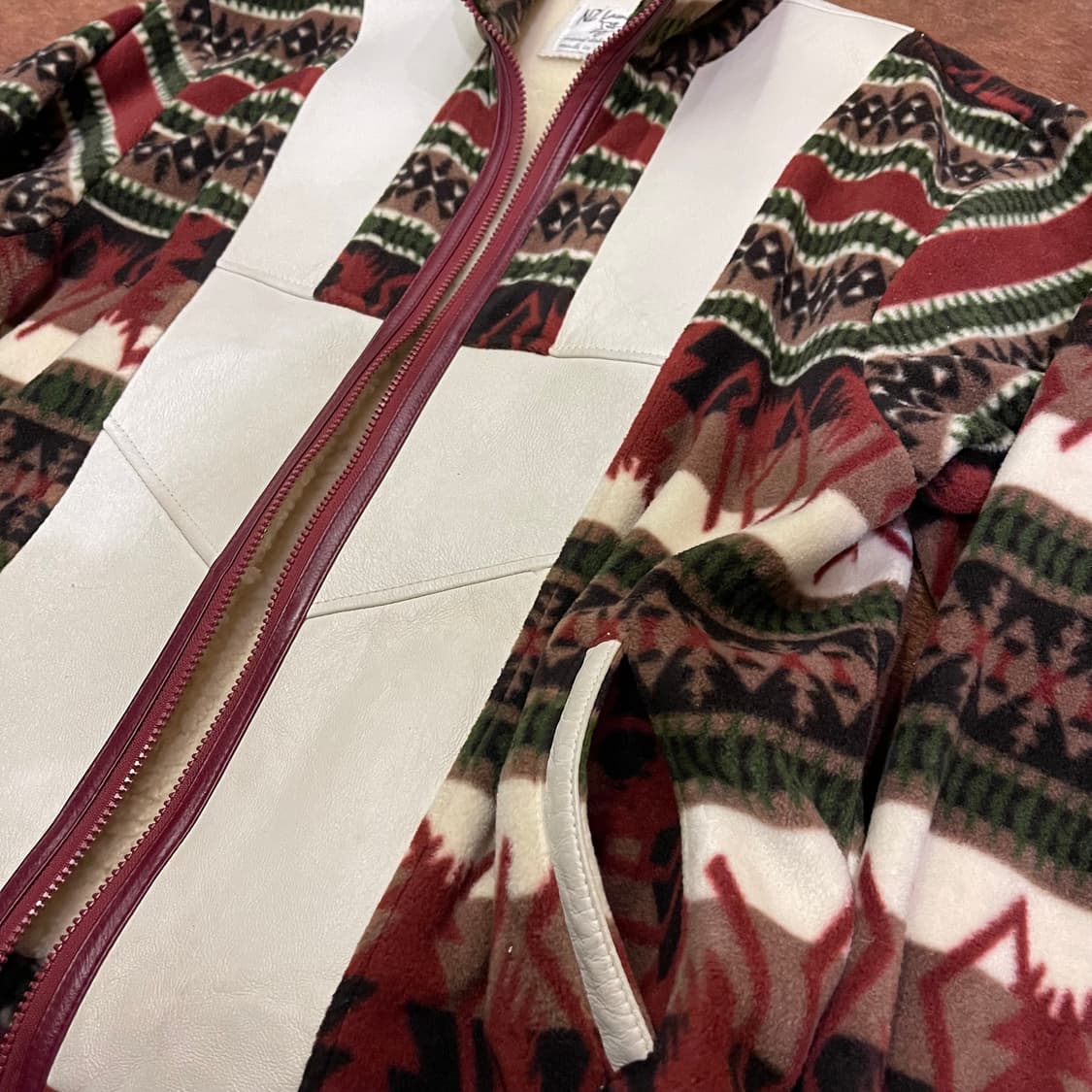 반티지 뉴질랜드 램스킨 플리스 안감 양털 상품이미지4