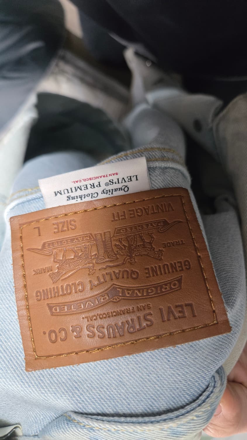 리바이스 빈티지 프리미엄 데님자켓 L 상품이미지3