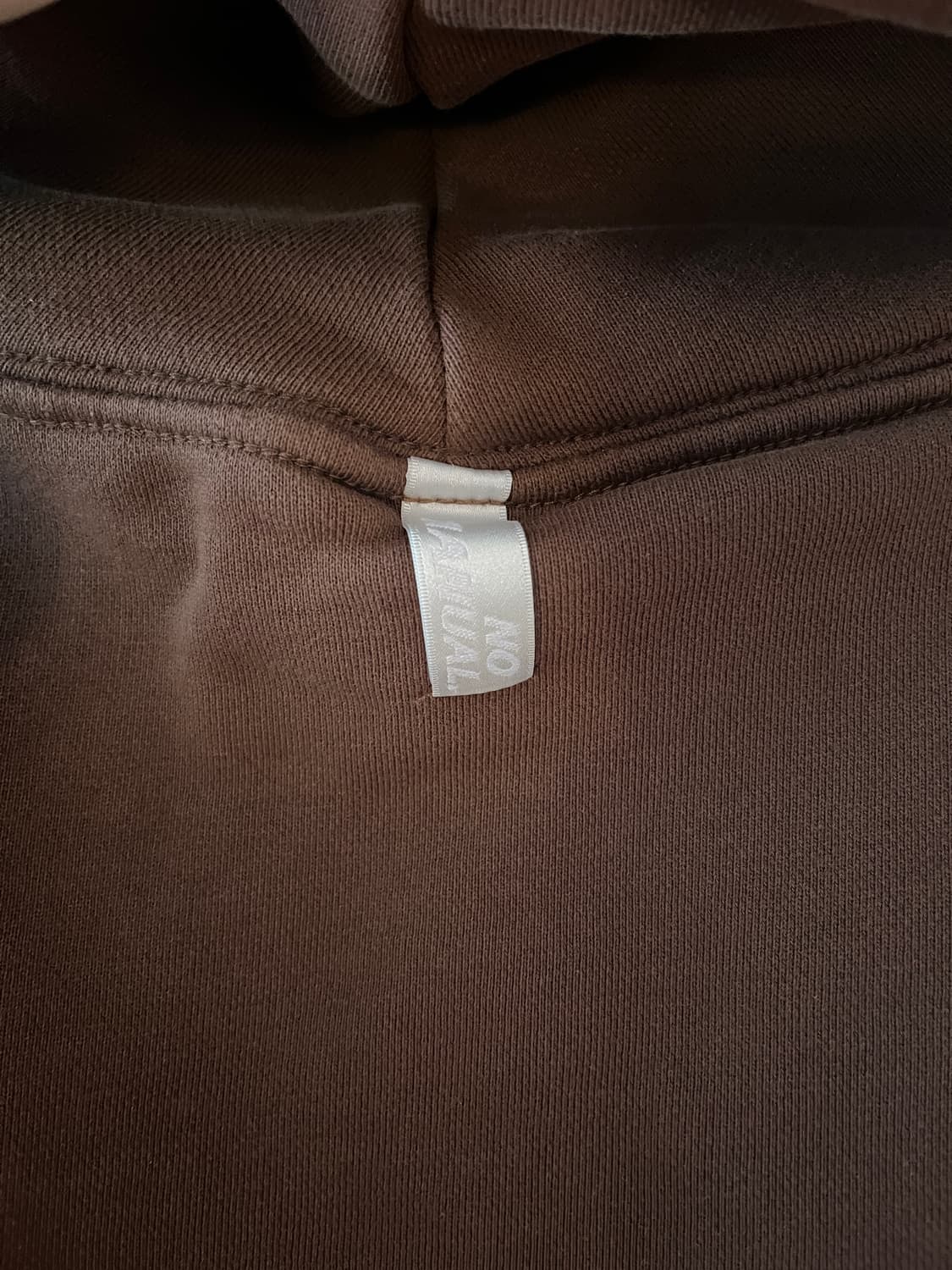 노매뉴얼 a.g hoodie brown 상품이미지3