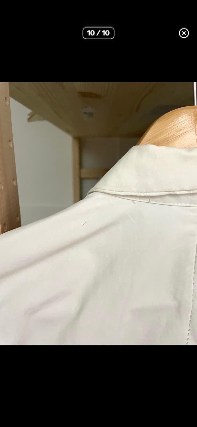 트랜짓 아이보리 코트 상품이미지5