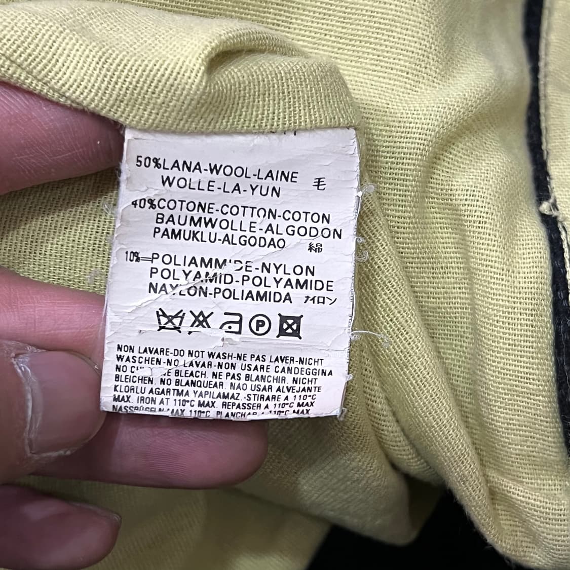  디젤 울 혼방 피코트 y14779 상품이미지7