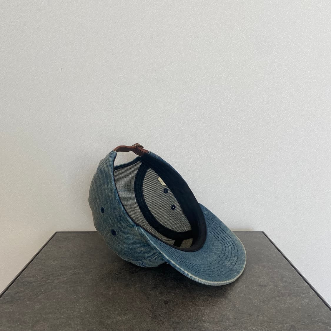 슈프림 워시드 데님 박스로고 캠프캡 모자 상품이미지7