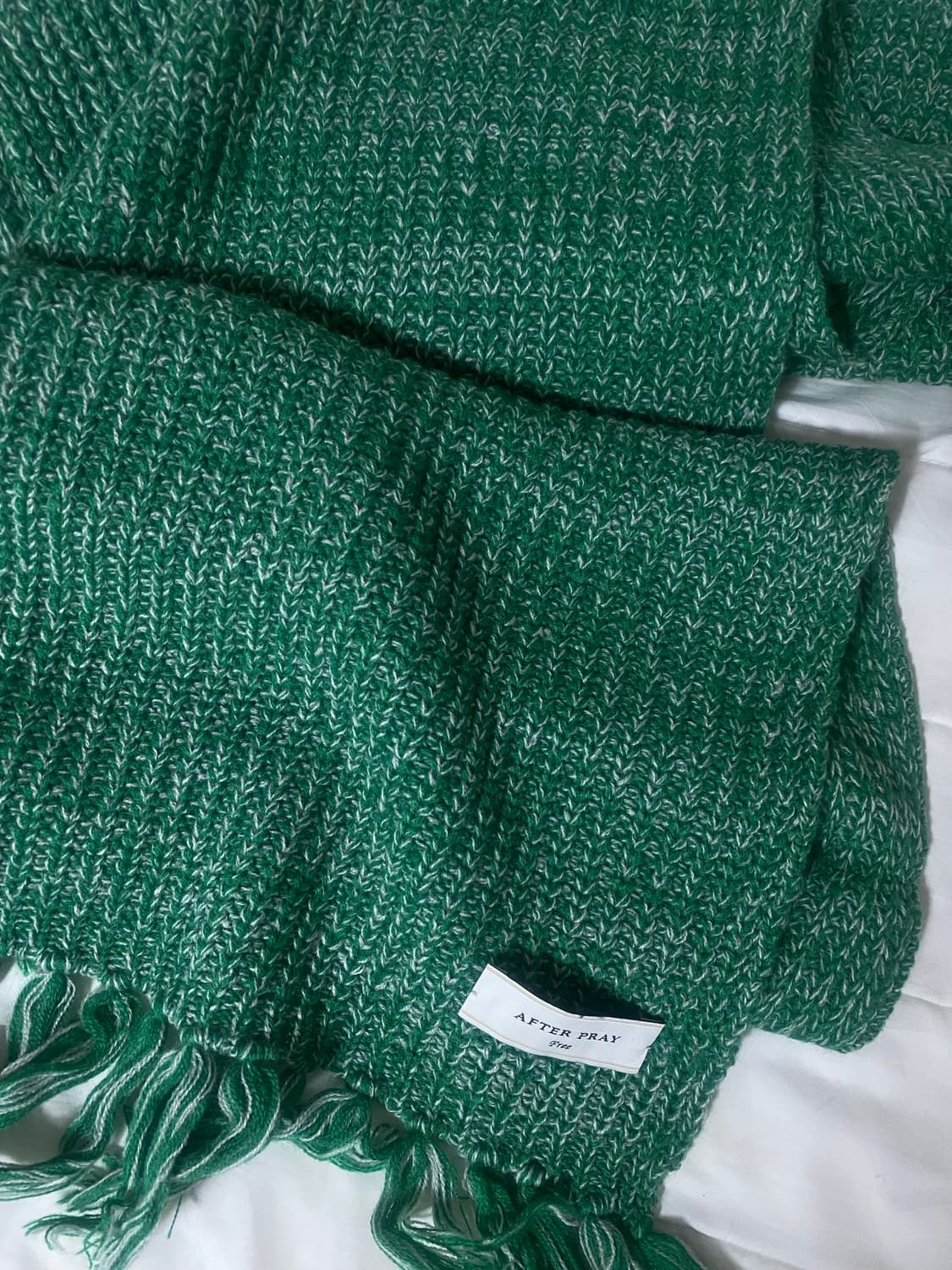 에프터프레이 인타르시아 머플러 포레스트 상품이미지2