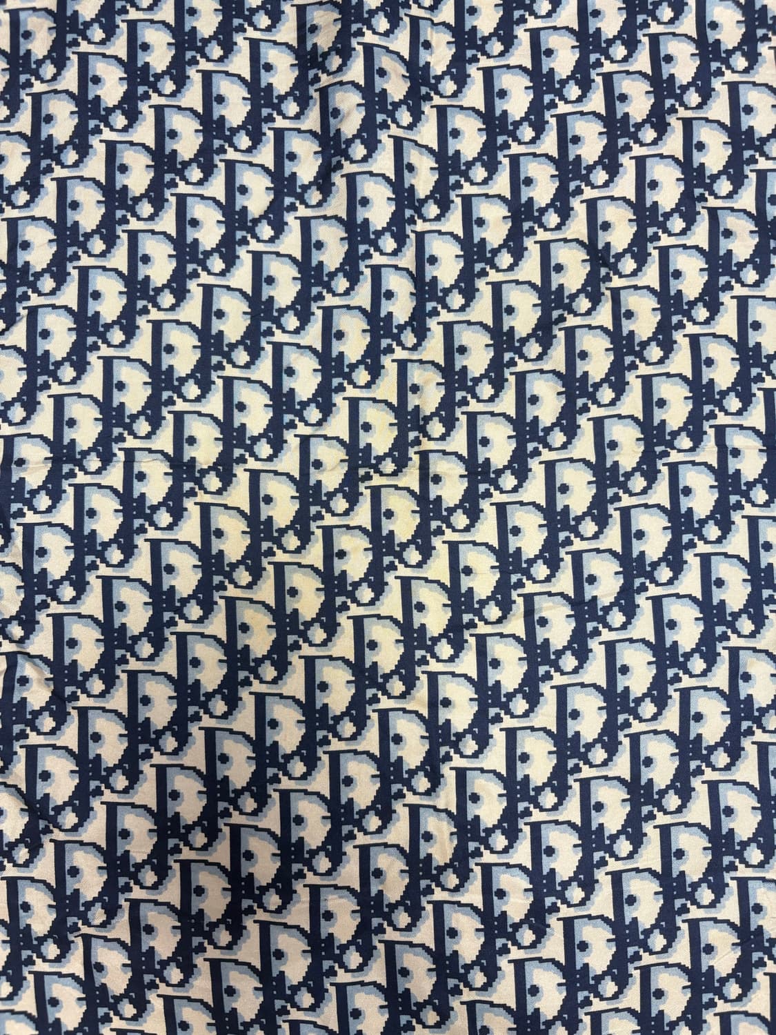 [정품] 빈티지 디올(Dior) 오블리크 핸드롤링 실크 스카프 상품이미지3