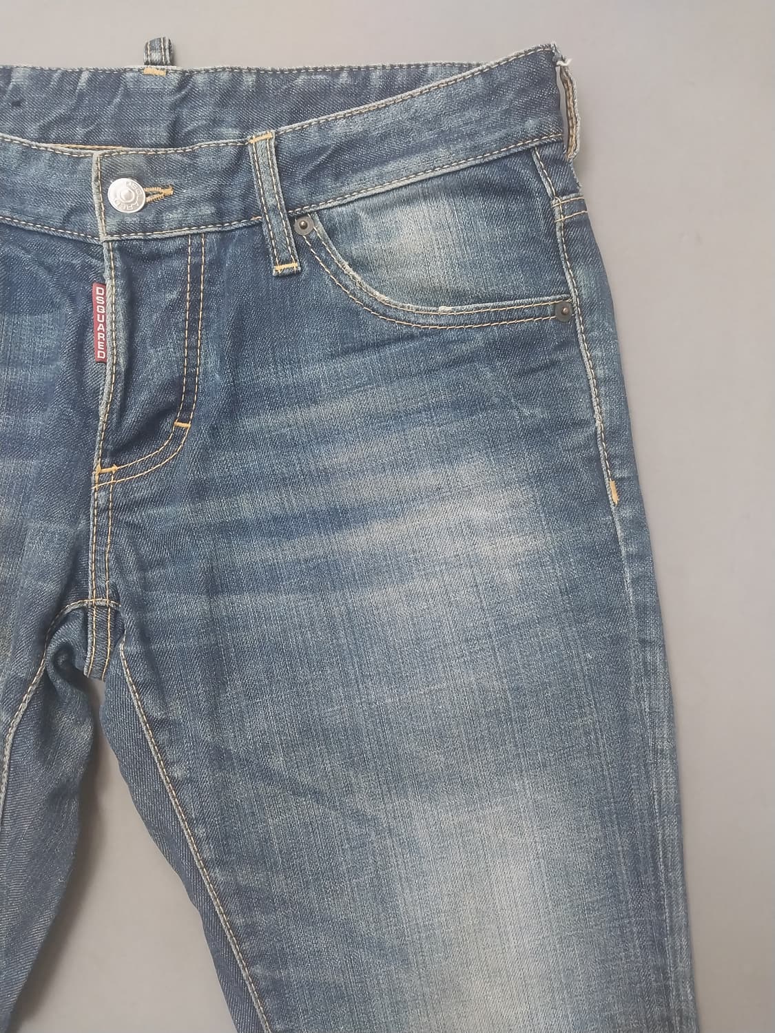 [31] 정품 디스퀘어드2 워렌티패치 슬림진 청바지 상품이미지4
