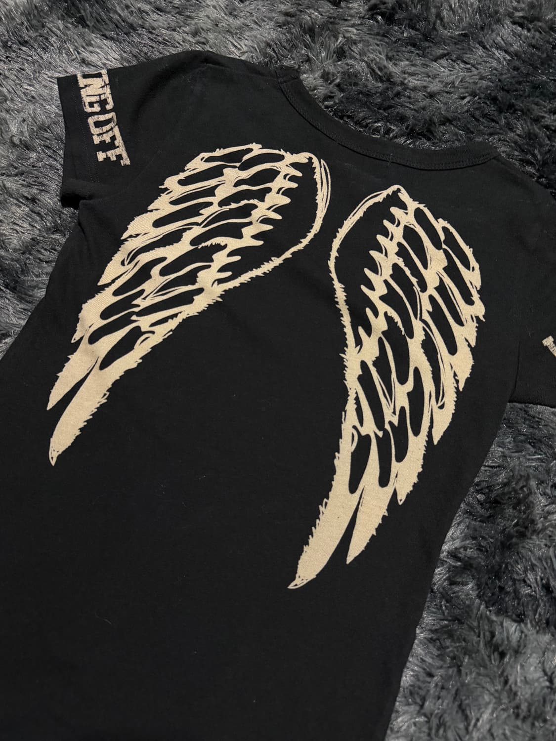 디그딥 레터링 등판 날개프린팅 반팔 상품이미지9