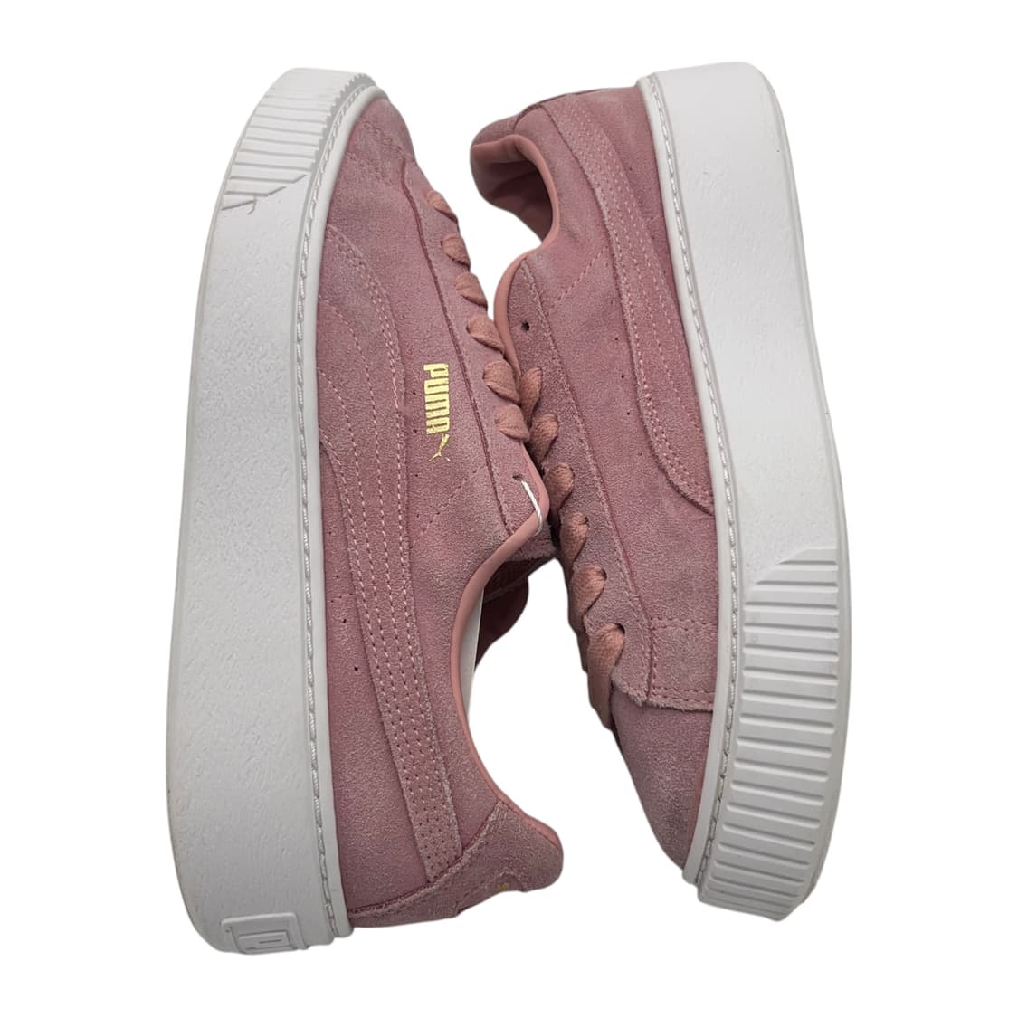 240 푸마 스웨이드 플랫폼 페일 핑크 상품이미지2