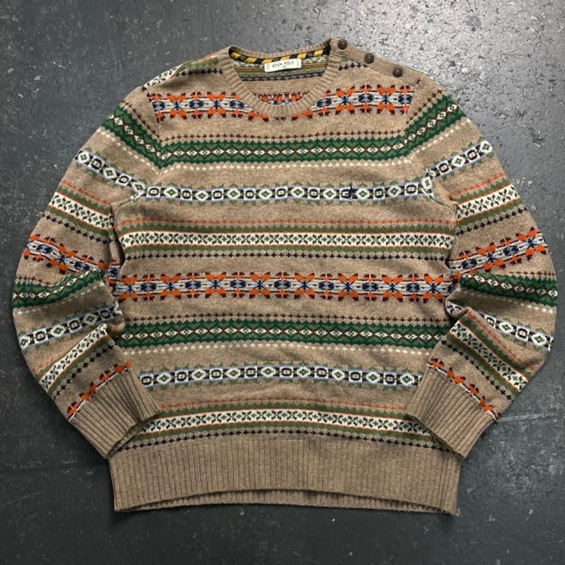 100 빈폴 노르딕 니트  상품이미지1