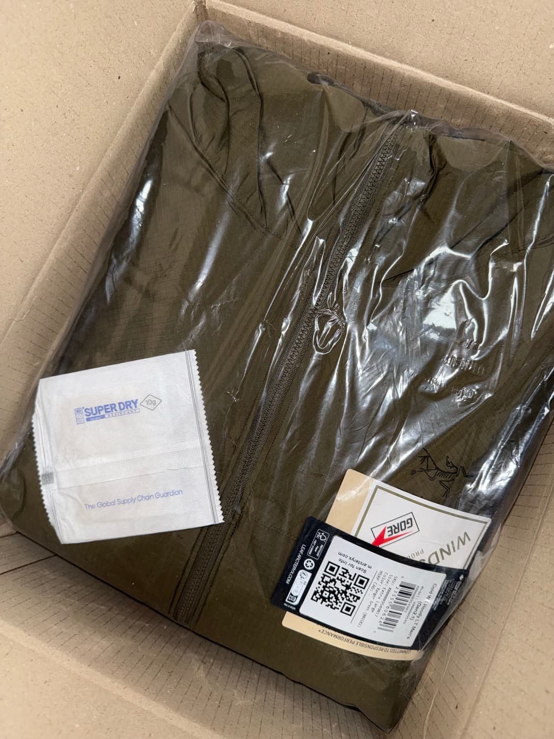 [XL] 아크테릭스 리프 콜드 wx 후드 레인저그린 상품이미지2