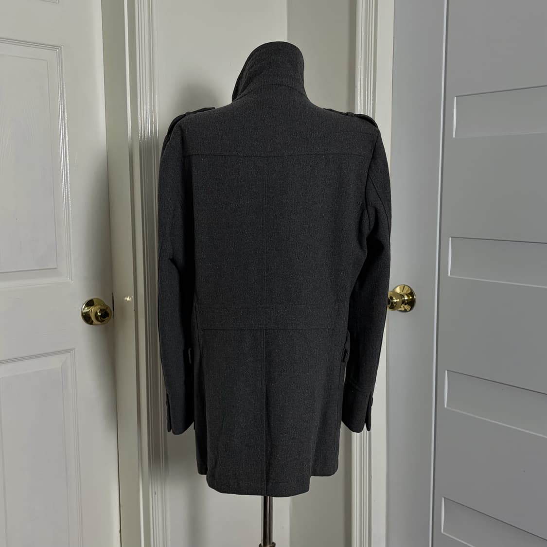 Vino 하이넥코트 차콜 상품이미지4