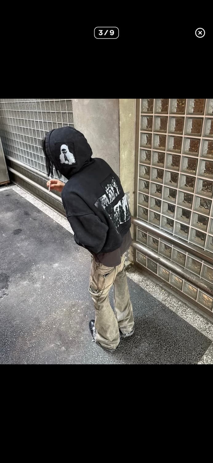 에모스탠스클럽 패치 후드집업 1사이즈 상품이미지3