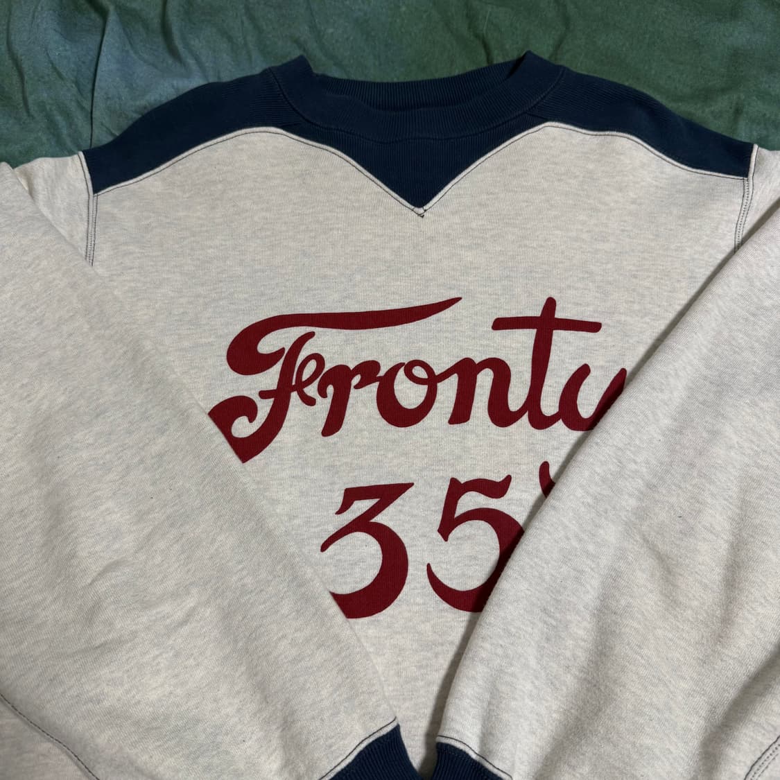 [42]프리휠러스 “Fronty 35" 애슬래틱 스웻 셔츠 상품이미지7