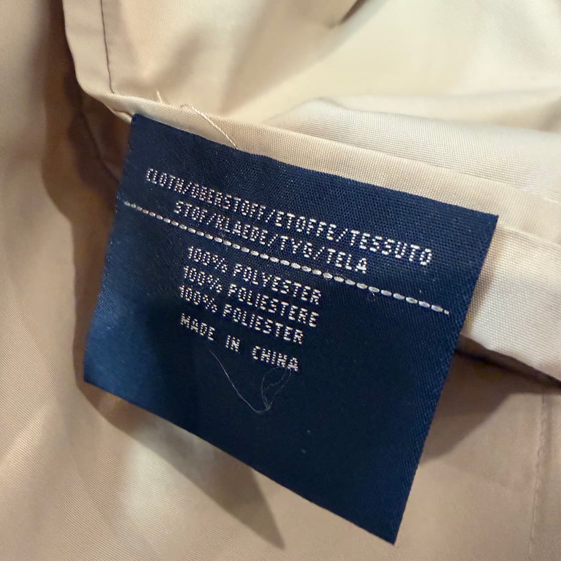 버버리 클래식 00‘s 나일론 맥코트  상품이미지5