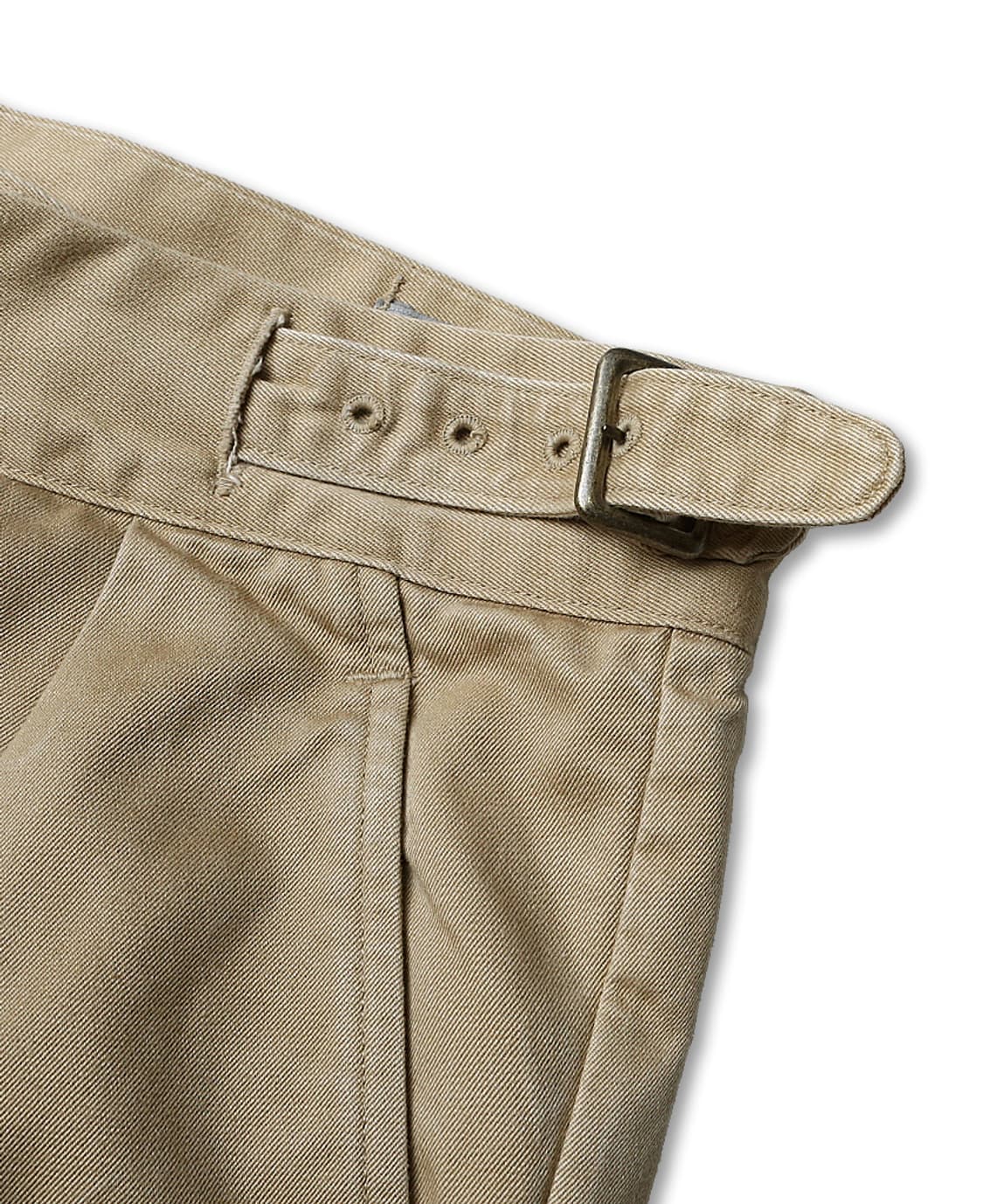 케네스 필드 [Kenneth Field] 베이지 코튼 테이퍼드 구르카팬츠 상품이미지5