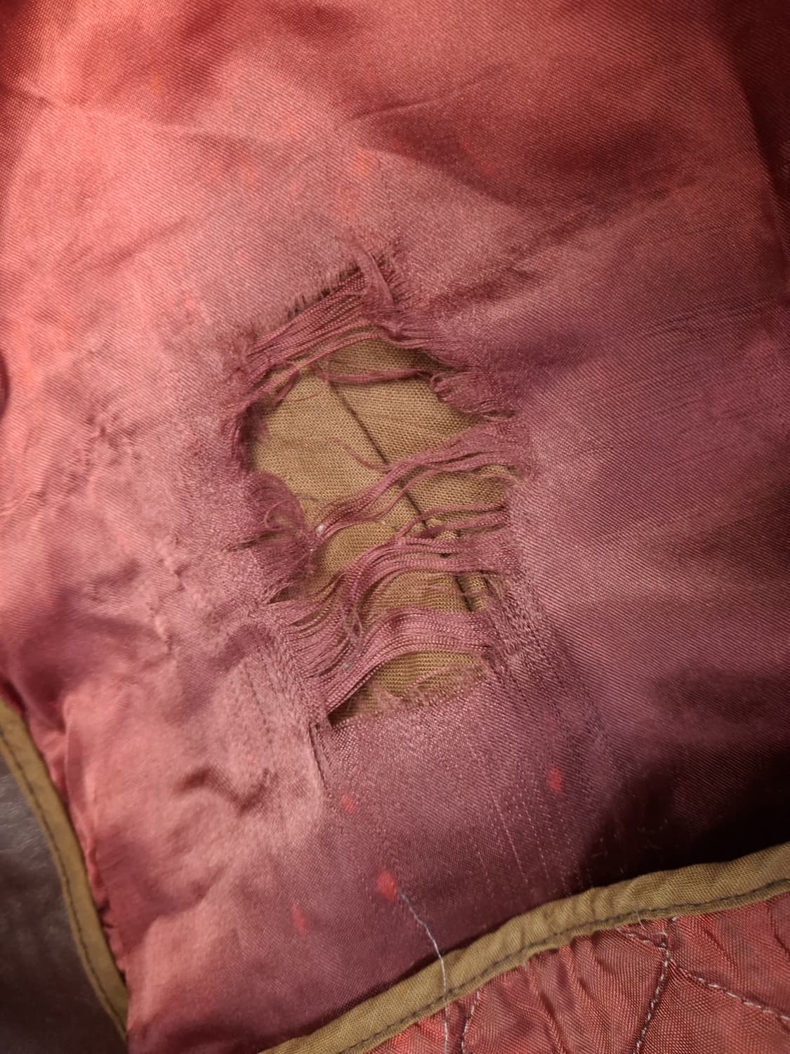 70's 오리지날 캐나다제조 리얼레더 트렌치코트 상품이미지8