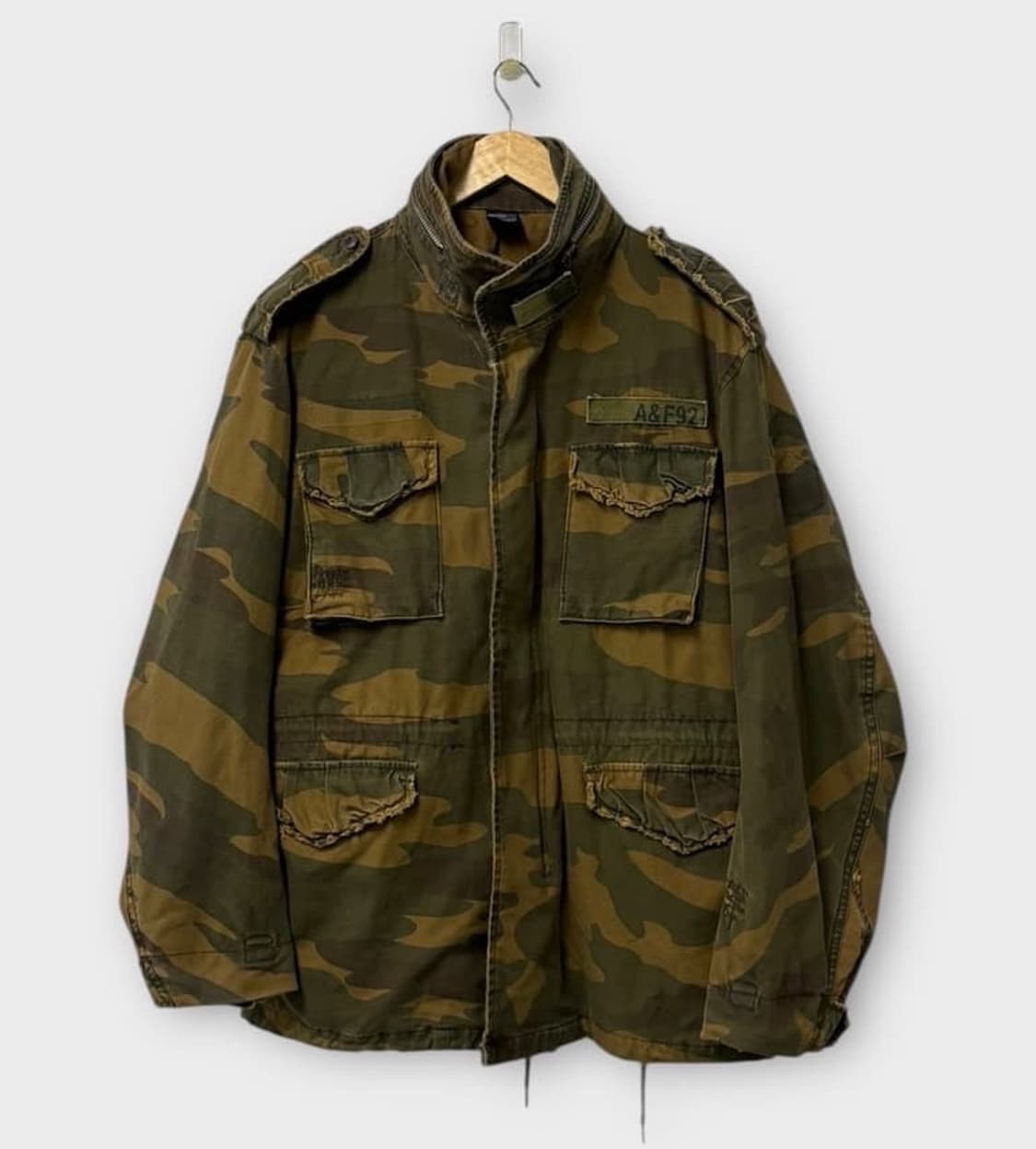 아베크롬비 카모 밀리터리 야상점퍼 S-L 상품이미지1