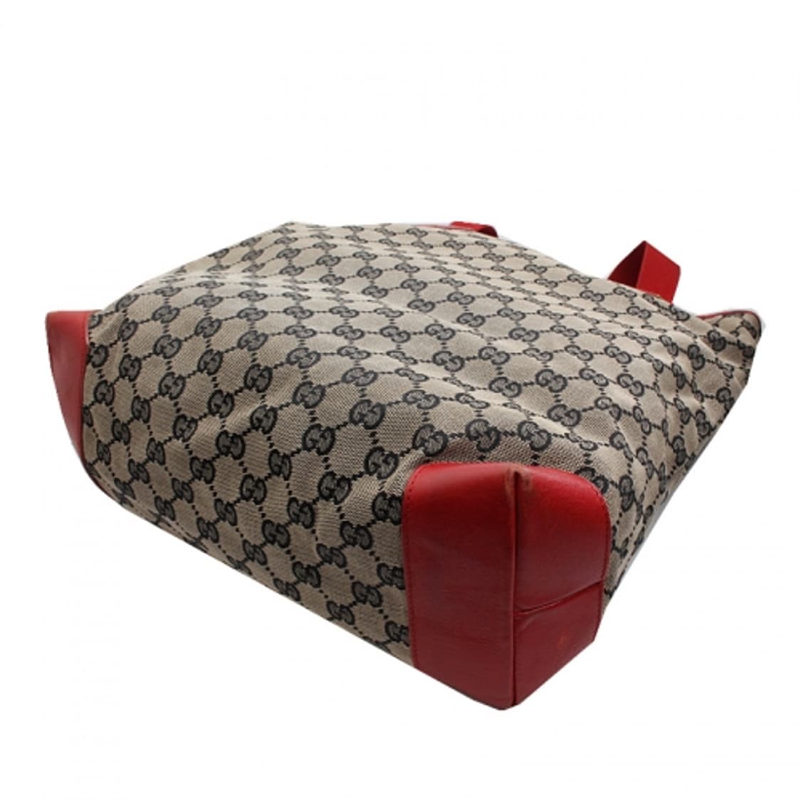 구찌 레드 트림 자카드 숄더백 상품이미지4