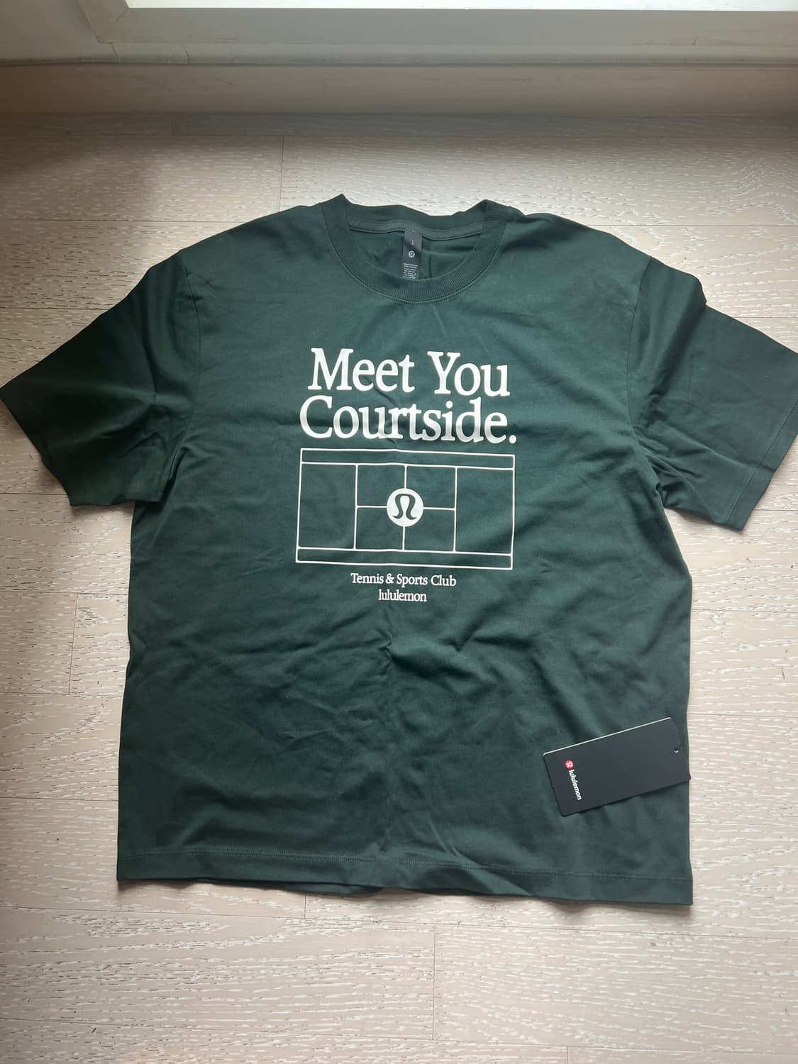 룰루레몬 헤비웨이트 코튼 그래픽 티셔츠 L 상품이미지9