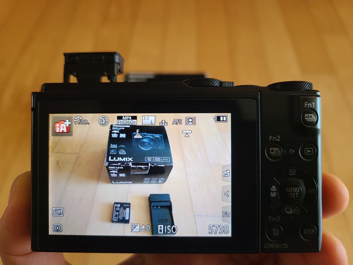 파나소닉 LX10 풀박스 (배터리 2개 등 박스 포함) 상품이미지5