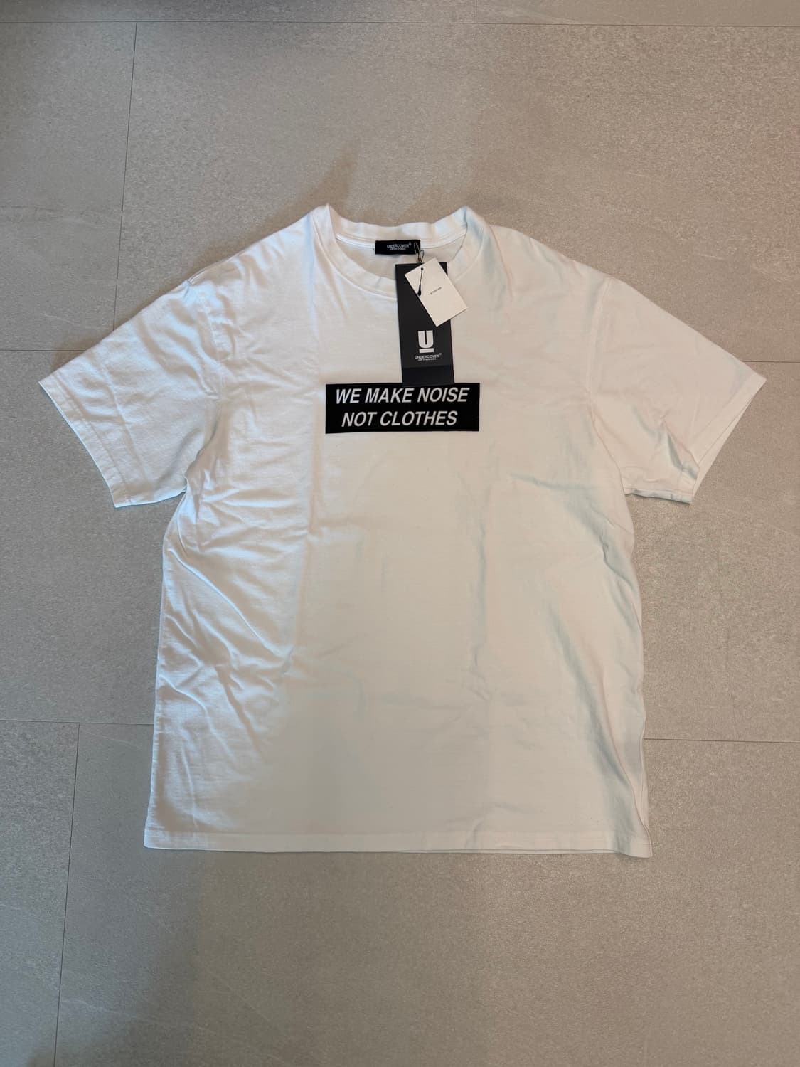언더커버 we make noise not clothes 티셔츠 상품이미지2